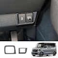 Miniatyrbild 4 av 5: Bil ETC Trimram Strålkastarjustering Trimram ESP Knapp Trimram för N-BOX 2024 RHD Kolfiber