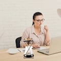 Miniatyrbillede 3 af 3: Manuel Mælkeskummer Kaffe Kaffefilterholder Kaffedrypperholder Kaffefilterstativ DIY Kaffedrypperstativ