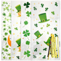 Miniatyrbillede 1 af 2: 100 stk. St. Patrick gaveposer St. Patrick fest favors poser til slik, småkager, plyslegetøj og godter