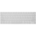 Pikkukuva 2 / 5: Erittäin ohut näppäimistön suojus, yhteensopiva Macbook Pro:n kanssa Touch Bar 13/15 tuumaa (A1706 / A1707) -näppäimistö - US-asettelu (hopea)