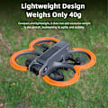 Miniatyrbild 3 av 5: Skyddande stötfångare för Avata 2 drontillbehör, propellerskydd, antikollisionsskydd, propellerstötfångare, orange