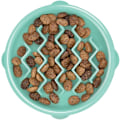 Miniatyrbillede 3 af 5: Outward Hound Fun Feeder Slo Bowl Langsom Foder Hundeskål Langsom Foder Hundeskål Bule Den Lille/lillebitte 20x20x4,5cm