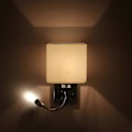 Miniatyrbild 3 av 5: LED Vägglampa Sänglampa Sovrum Applikation med Strömbrytare USB (Utan Glödlampor)