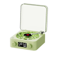 Pikkukuva 1 / 5: KW03 Retro Vinyylilevykaiutin RGB Langaton Bluetooth 5.0 Vihreä