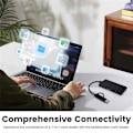 Miniatyrbild 4 av 5: 7-i-1 USB 3.0 Typ-C Multifunktionskortläsare /XD/MS/SD/TF-kort