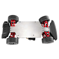 Miniatyrbillede 5 af 5: Til 1/14 14301 14302 14303 RC Bil Rustfrit Stål Base Chassis Armor Opgraderingsdele Tilbehør