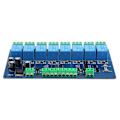 Miniatyrbild 4 av 5: Modbus-Rtu 8-kanals Relämodul Modbus RTU 8 Switch Input RS485 Kommunikation TTL