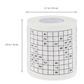 Pikkukuva 3 / 3: Luova Sudoku Painettu WC-paperi Hauska Paperinen Nenäliina