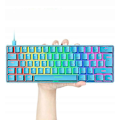 Miniatyrbild 5 av 5: 60% RGB LED Mekaniskt Tangentbord För Blåa Spelare