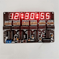 Miniatyrbild 3 av 5: DC4.5V-5.5V 6-Bit Digital Krets Klocka Kit Elektronisk Klocka Undervisning
