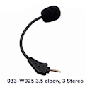 Miniatyrbild 4 av 5: Ersättningsmikrofon 3,5 mm för HS50/HS60/HS70 Gaming Headsets Hörlurar Mikrofon