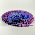 Miniatyrbild 2 av 5: 3D Orm Flexibel Articulerad Figur Modell Gåva 3D Gåva E