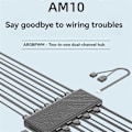 Miniatyrbild 2 av 5: ARGB/PWM Hub Dubbel 10 Expansionsportar ARGB Kontroller Svart