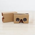 Pikkukuva 2 / 5: 6 kpl 3D-lasit Cardboard V2 VR 4,5–6 tuuman älypuhelimelle + pääpanta
