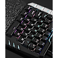 Miniatyrbild 5 av 5: Mini - enhands Gaming RGB LED Bakgrundsbelyst USB Kabelansluten Spel 38 Tangenters Tillbehör