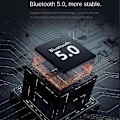 Miniatyrbillede 5 af 5: Trådløs Bluetooth Højttaler LED Subwoofer HIFI Lydkvalitet, A