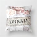 Miniatyrbillede 1 af 5: Rose Pæon Blomst Pudebetræk Pudevar Hjem Have Sofa Dekoration 5
