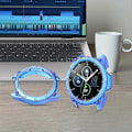 Miniatyrbild 5 av 5: Skyddsfodral Mjuk TPU Anti-fall 41mm/45mm Smart Klocka Ram Skal Skydd för Samsung Galaxy Watch 3 Blue 41mm