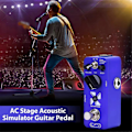 Miniatyrbild 2 av 5: Gitarr Effekt Pedal Akustisk Simulering AC Stage Gitarr Effekt Pedal
