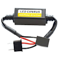 Miniatyrbild 2 av 4: 2st 9V-36V H1 H4 H7 9005/9006/9012 LED-dekoder Billampor INGET Fel Canbus-kabel Varningsavstängare Dekoder
