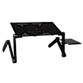 Miniatyrbillede 1 af 5: Laptopbordstativ med justerbart, foldbart, ergonomisk design