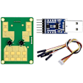 Miniatyrbild 1 av 5: 24G 2T4R LD2461 Smart Home Sensor för Avståndsspårning av Mänsklig Närvaro, Rörelsemodul HLK-LD2461 för Sma