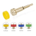 Miniatyrbillede 2 af 5: Til Hotend Ekstruder 0,25 mm 0,4 mm 0,6 mm 0,8 mm 3D Printer Integrerede Dyser Messingdyse 0,4 mm