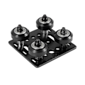 Miniatyrbillede 1 af 5: 3D Printer 2020 Aluminium Profil Remskive V-Slot Byggeportalplade