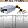 Miniatyrbillede 2 af 5: APW7 PSU Bitmain Mining Strømforsyning til Bitmain Antminer