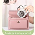 Miniatyrbild 3 av 5: Retro Bluetooth Högtalare Subwoofer Mini Högkvalitativ Skrivbordshögtalare Bärbar Hemhögtalare - Rosa