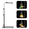 Miniatyrbillede 2 af 5: Reptil Lampestand, Justerbar 35-81 cm Varmelampestand