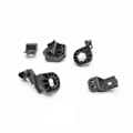 Miniatyrbild 1 av 5: 1 par L+R Främre Strålkastar Reparationsfäste Kit 63117931711 för X3 G01 G08 X4 G02 2017-2021 Fast Kloklammerfäste