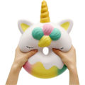 Miniatyrbild 5 av 5: 13 tum Squishies Jumbo Unicorn Donut Kawaii Mjuk Långsamt Stigande Doftande Jätte Munk Squishies Stress Relief Leksaker för Barn (Multifärgad)
