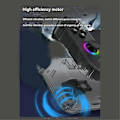 Miniatyrbild 5 av 5: Spelkontroll för Switch RGB-belysning, Dubbel Vibration, D