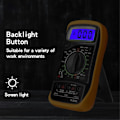 Miniatyrbild 4 av 5: XL830L Handhållen Digital Multimeter LCD Bakgrundsbelysning AC/DC Amperemeter C