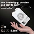 Pikkukuva 3 / 5: 40W LED-kameralamppu 2500K-9000K Kaksivärinen 4400mAh Videolamppu Kahva