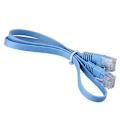 Miniatyrbild 4 av 5: 1st RJ45 CAT6 8P8C Platt Ethernet Patch Nätverks Lan Kabel 0.5m Kabel för Dator