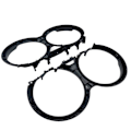 Miniatyrbild 5 av 5: För Avata 2 Solid Plastfodral Anti-kollisionsring Nedre Skydd
