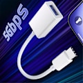Miniatyrbillede 2 af 5: OTG adapter typec til USB dobbeltsidet 3.0 adapter