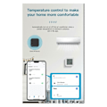 Miniatyrbild 2 av 5: Tuya Zigbee Temperatur- och Fuktighetssensor Mini LCD Digital Display