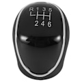 Miniatyrbild 5 av 5: 2st 6-växlad bil PU läder växelspaksknopp växelspak för Mondeo IV C-MAX Transit Focus MK3 MK4