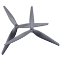 Miniatyrbild 1 av 5: 1 par 10 tum propeller 10X4.5X3 3-bladig CCW+CW propeller för RC FPV