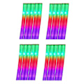 Miniatyrbild 1 av 5: LED Glow Sticks Färgglada RGB Glow Foam Sticks Cheer Tubes