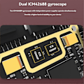 Miniatyrbild 5 av 5: För H7 PRO Flight Controller Dubbla Gyroskop 3CH BEC