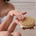 Miniatyrbild 5 av 5: Torrborstningsborste - Bäst för exfoliering av torr hud, lymfdränage och cellulitbehandling