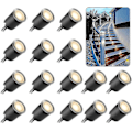 Pikkukuva 1 / 5: Upotettu LED-terassivalo suojuksella S 32mm, LED Ing Ip67, 12V pienjännite