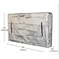 Pikkukuva 5 / 5: Suojapeite varastointiin ja vaurioiden estoon patjalle - Integroitu patjan suojapeite vedenpitävä, suojaa patjaa 208*40.6*200.6cm
