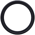 Miniatyrbild 5 av 5: Silikonpackning Tätningsring för tryckkokare 22 cm innerdiameter, 2 stycken, transparent