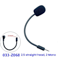 Miniatyrbild 4 av 4: Ersättnings 2,5 mm Mikrofon för Quantum 100 Q100 Trådbundna Spelheadset Gaming Hörlurar Mikrofon