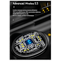 Miniatyrbild 1 av 5: Klockdisplay Brusreducering Låg Latens TWS Bluetooth Headset